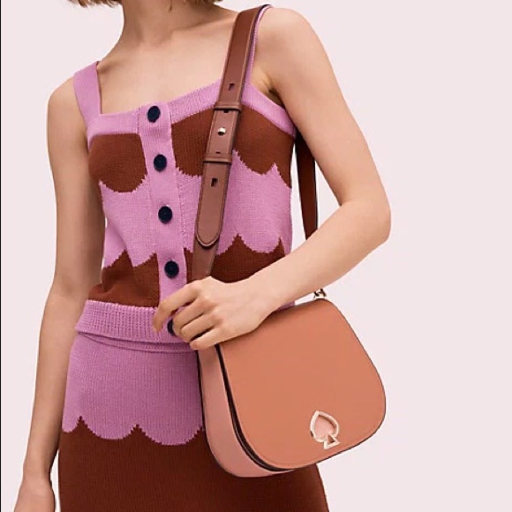 KATE SPADE Large Suzy Saddle Bag